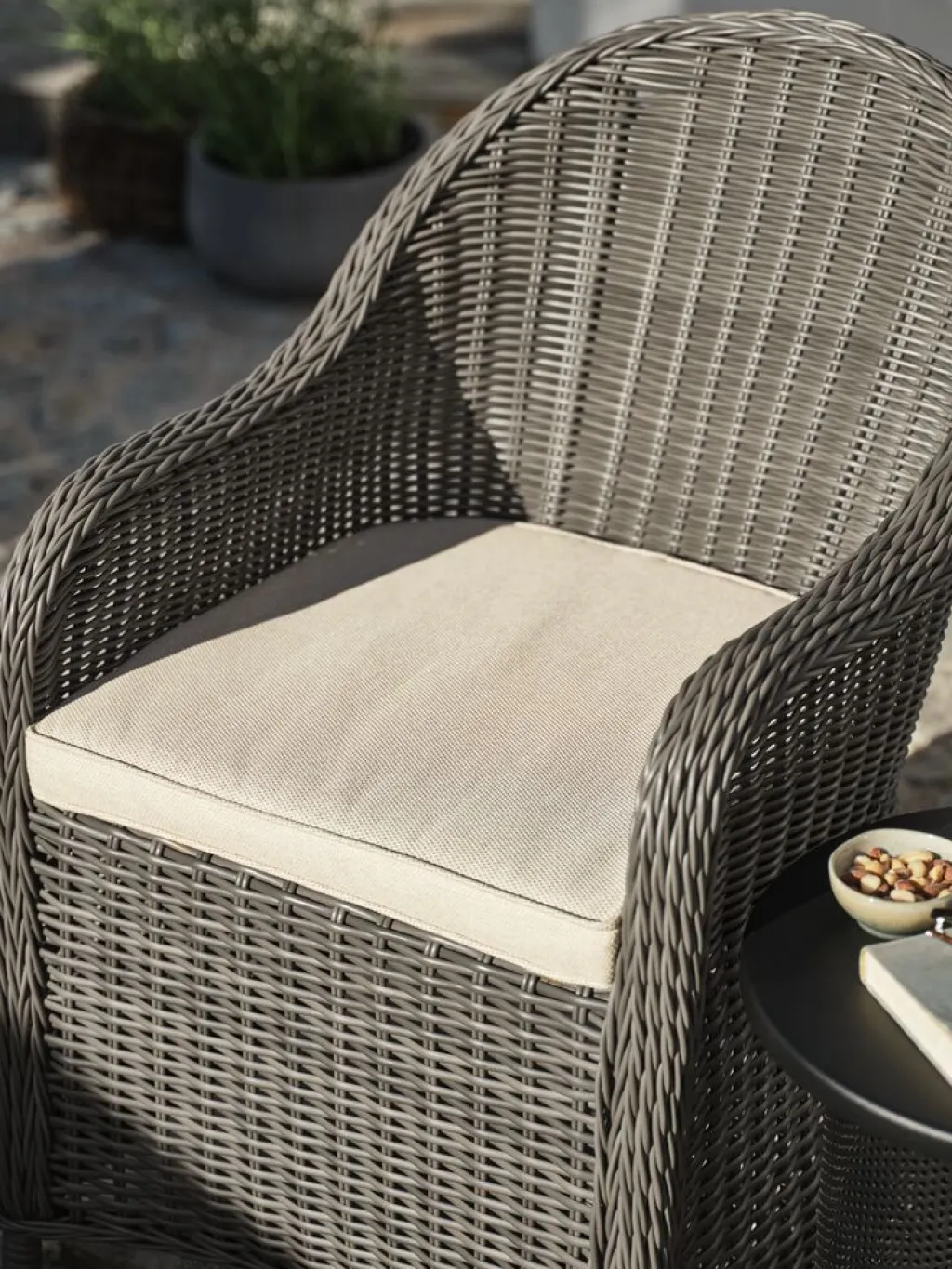 Cojines Para Sillas De Jardín>JUTLANDIA VESTERHEDECojín de jardín para silla VESTERHEDE secado rápido beis Beige
