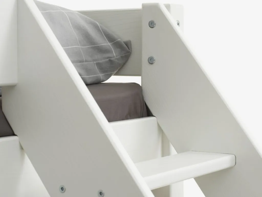 Camas Para Niños|90 X 200 Cm>JYSK VESTERVIGLitera VESTERVIG 90/140x200 con escalera blanco
