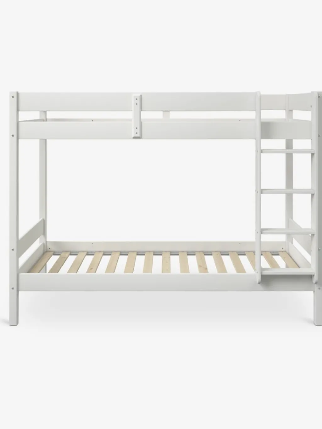 Camas Para Niños|90 X 200 Cm>JYSK VESTERVIGLitera VESTERVIG 2x90x200 con escalera blanco