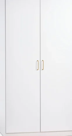 Armarios|Todos Los Armarios>JYSK VIBYArmario VIBY 101x200 2 puertas Blanco