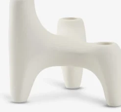 Portavelas>JYSK VIGNIRCandelabro VIGNIR A13xL16xA15cm blanco crudo