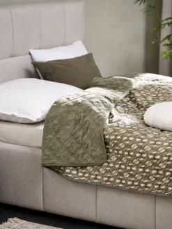 Colchas|Colchas>JYSK VILLMORELLColcha VILLMORELL 220x240 verde/blanco