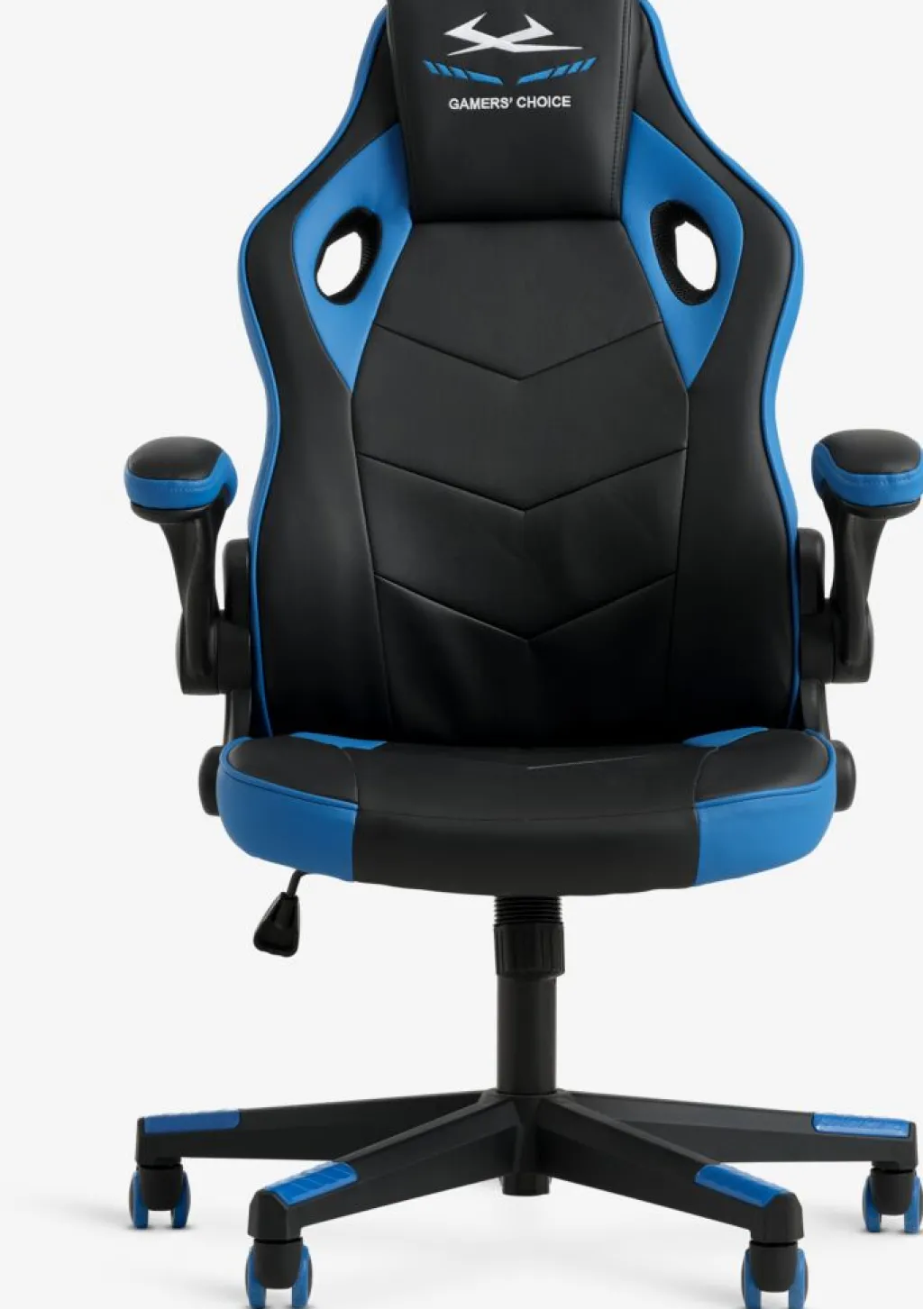 Sillas Gaming|Sillas De Oficina>JYSK VOJENSSilla gaming VOJENS negro/polipiel azul/malla
