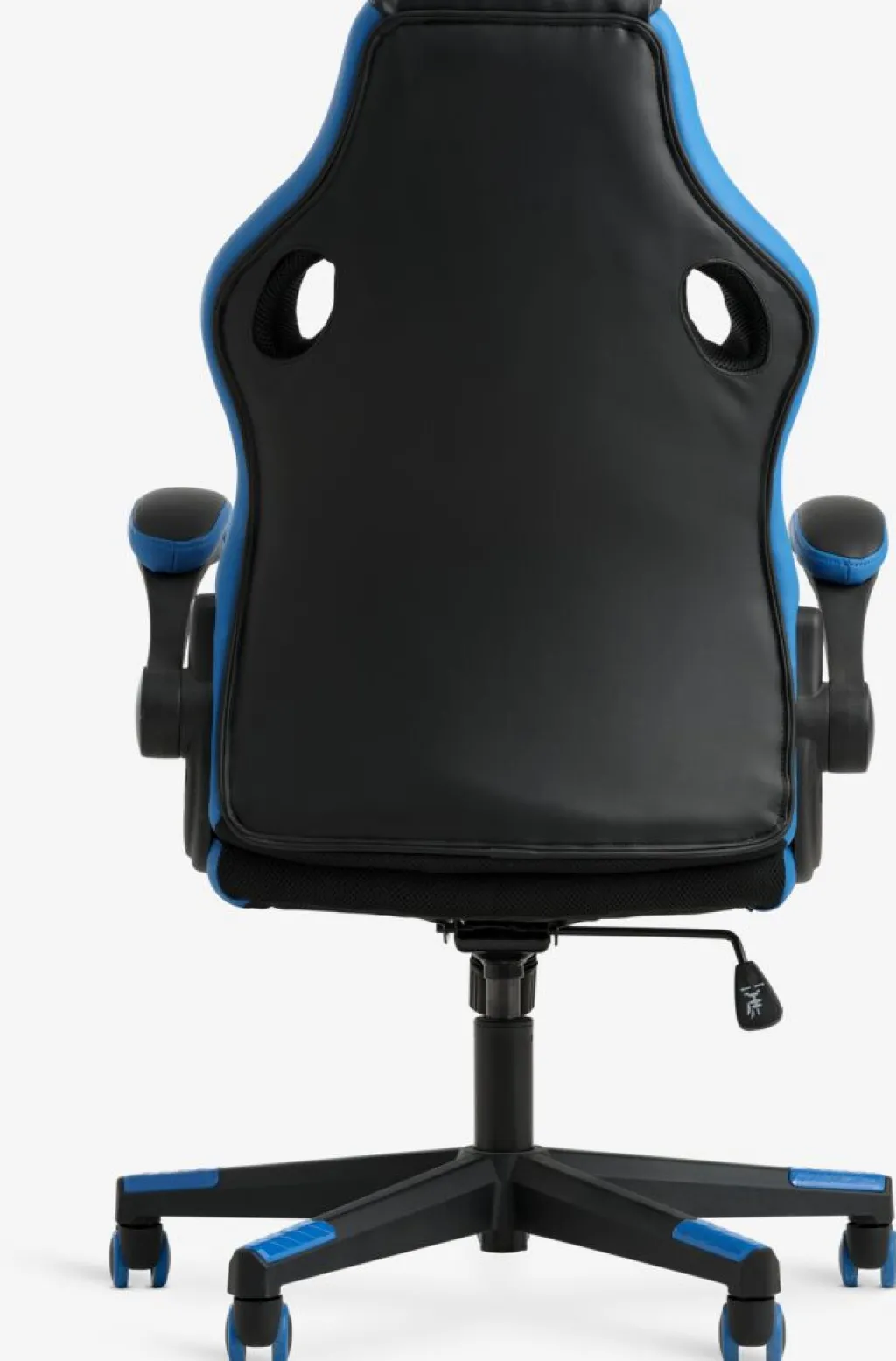 Sillas Gaming|Sillas De Oficina>JYSK VOJENSSilla gaming VOJENS negro/polipiel azul/malla