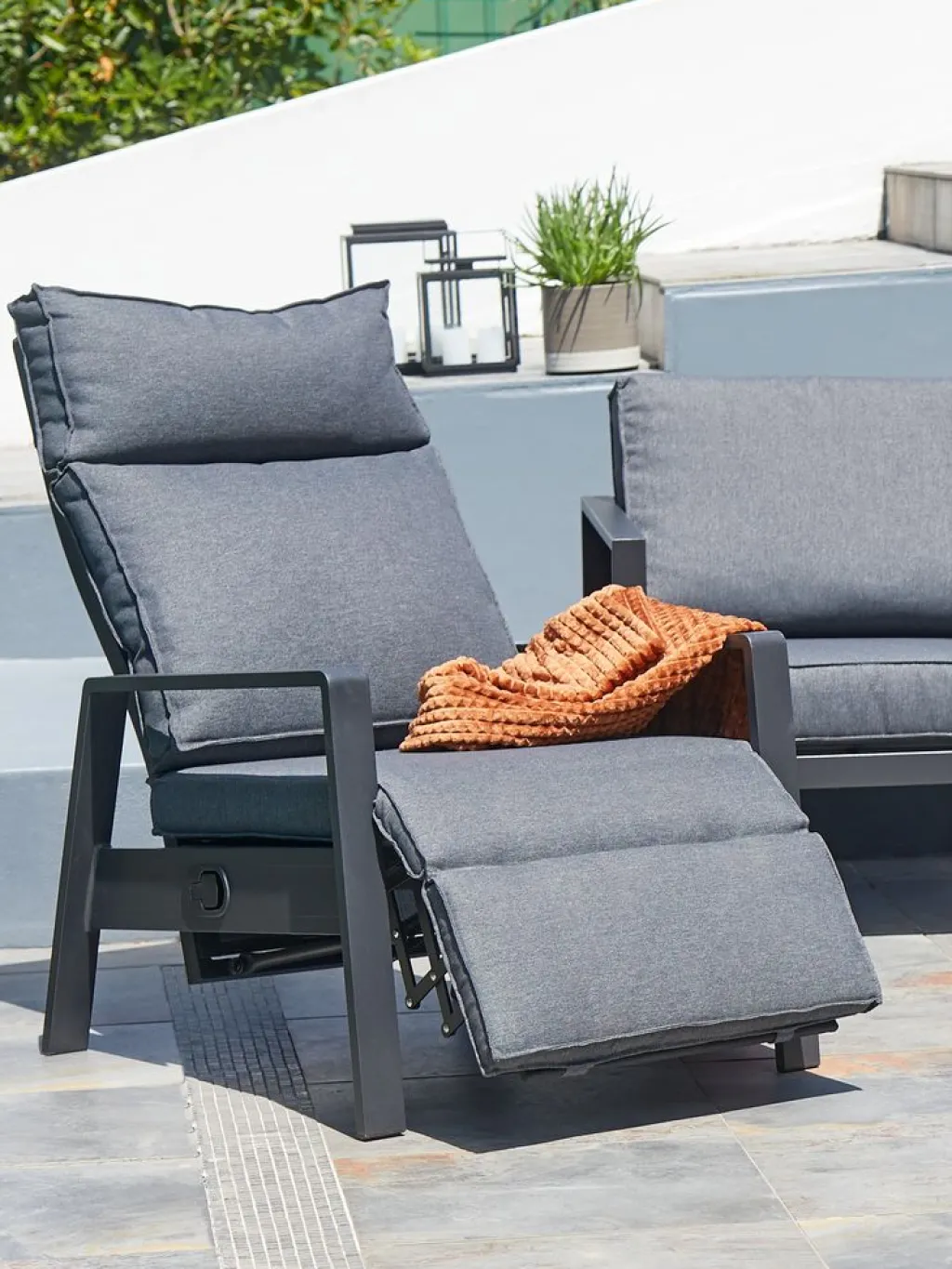 Sillas De Jardín|Muebles De Jardín>JUTLANDIA VONGESillón de exterior VONGE negro